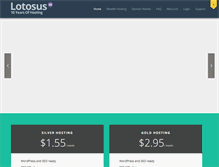 Tablet Screenshot of lotosus.com